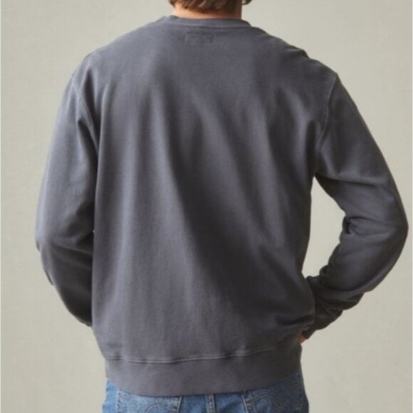 American Giant Vintage Washed Crewneck Sweatshirt Logo Patch 2XL New USA - Picture 7 of 9